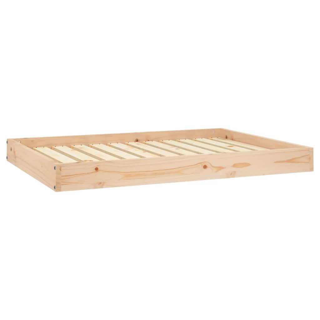 vidaXL Koiransänky 101,5x74x9 cm täysi mänty