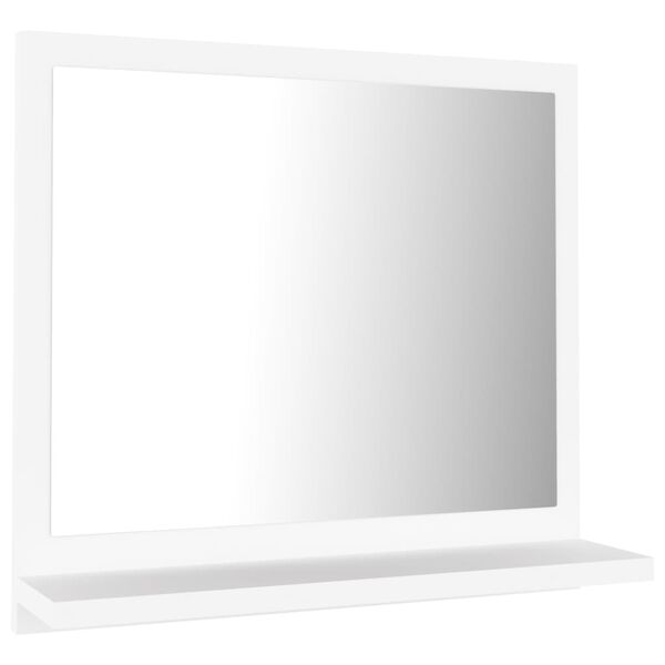 vidaXL Kylpyhuonepeili valkoinen 40x10,5x37 cm tekninen puu