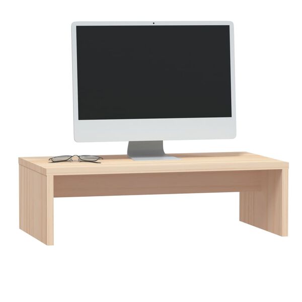 vidaXL Näyttökoroke 50x27x15 cm täysi mänty