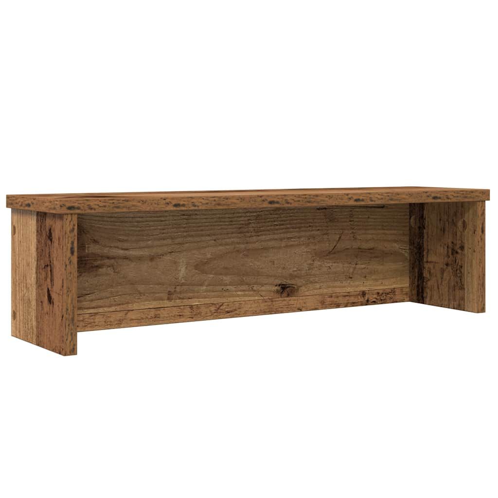 vidaXL Keittiöteline Pinottava Vanha Puu 50x15x16 cm Suunniteltu puu