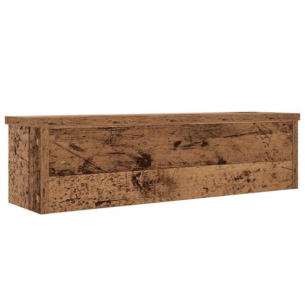 vidaXL Keittiöteline Pinottava Vanha Puu 50x15x16 cm Suunniteltu puu